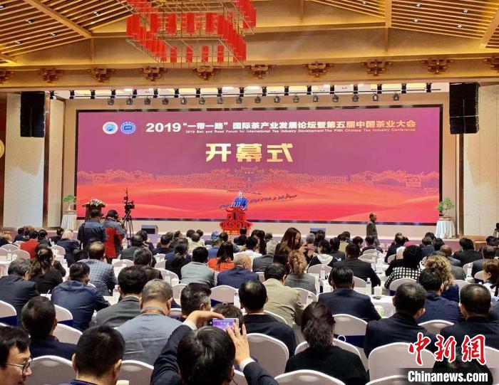 第五届中国茶业大会赤壁开幕推动中国茶“走出去”